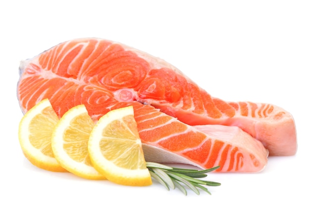 Steak Fisch Lachs