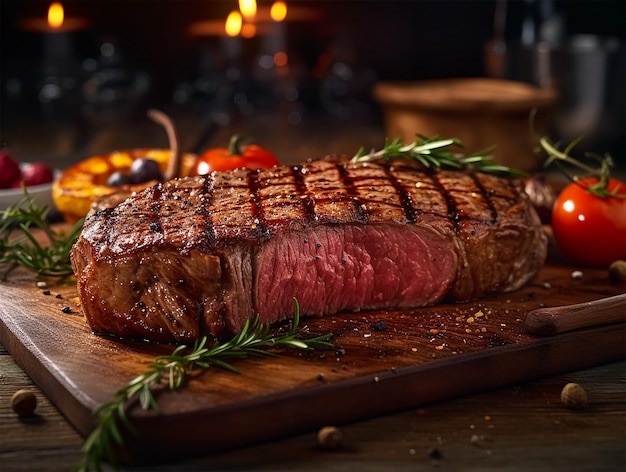 Steakhouse-Rindsteakfotografie