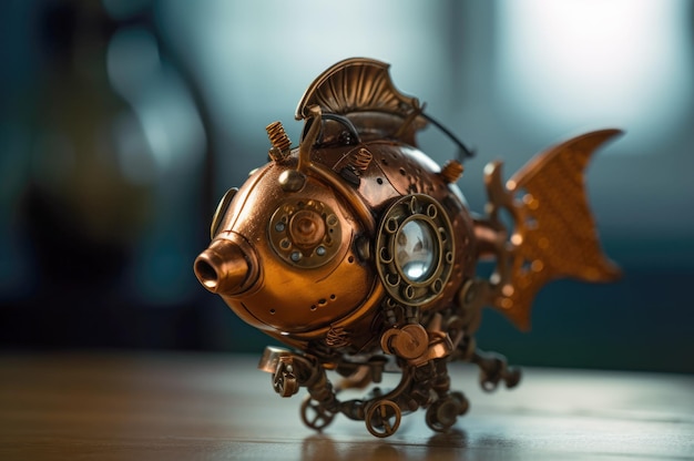 Steampunk-Goldfisch