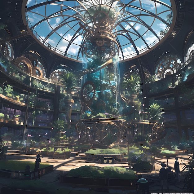 Steampunk Greenhouse Un viaje a la ciencia ficción