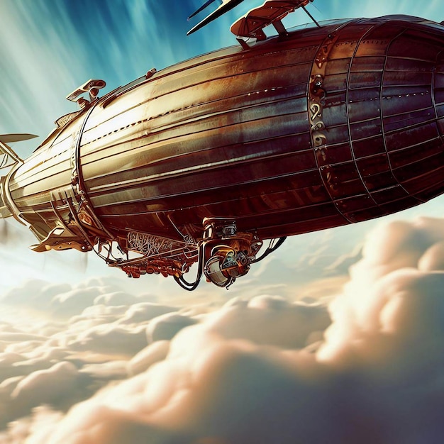 Steampunk-Luftballon