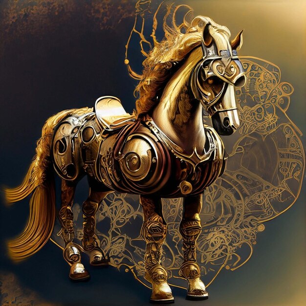 Steampunk-Pferd