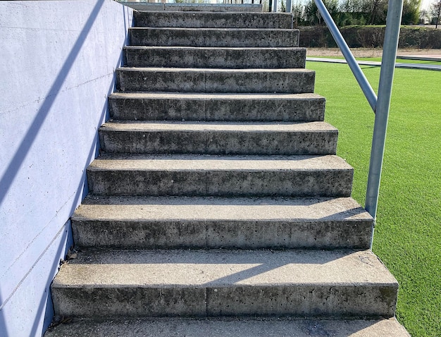 Foto stein- oder betontreppe