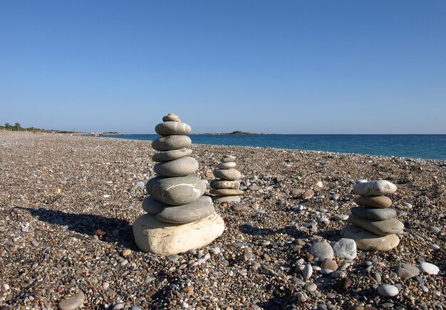 Steine-Strand-Hintergrund