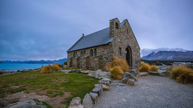 Steinhaus in Neuseeland