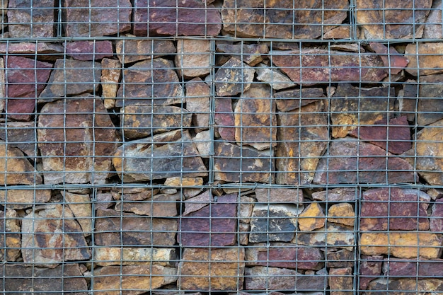 Steinmauer Hintergrund aus Naturstein im Freien