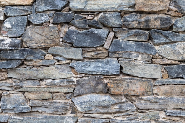 Steinmauer Hintergrund aus Naturstein im Freien