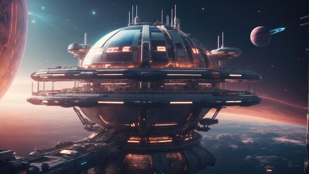 Stellar Beacon Ein SciFi-Meisterwerk von Mike Winkelmann