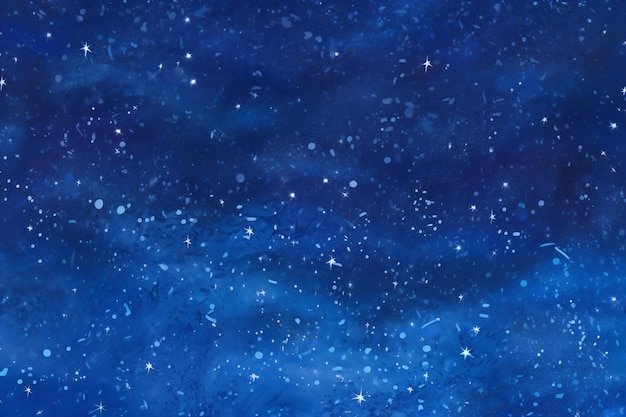 Sterne am blauen Nachthimmel