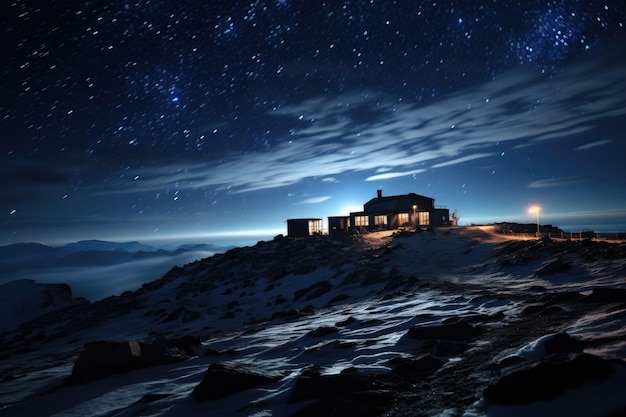 Sternennacht im Remote Mountain Observatory