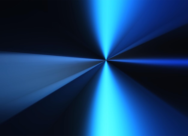 Sternförmiger blauer Teleportillustrationshintergrund