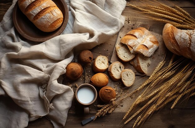 Ästhetisch fesselnde mittlere Holzstruktur für eine natürliche Berührung