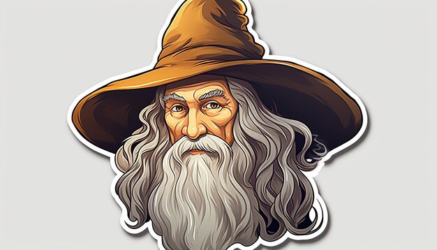 Sticker de Gandalf (en inglés)