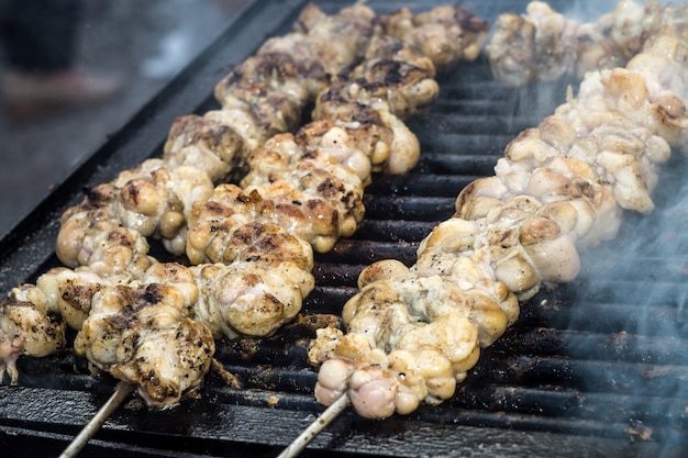 Stigghiole - comida de rua típica em Palermo