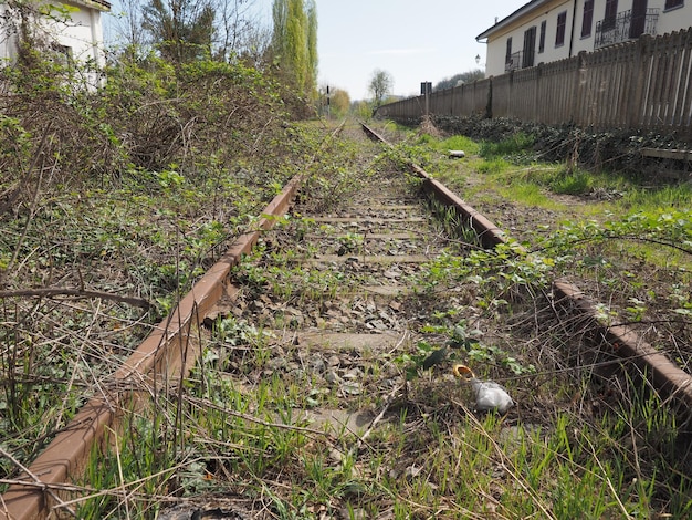 Stillgelegte Bahngleise