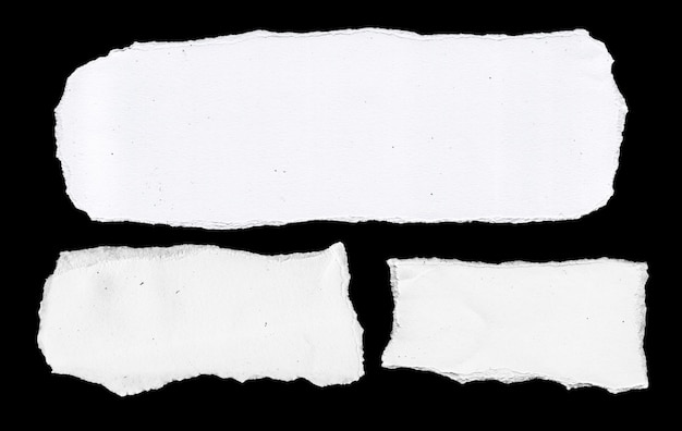 Stilvolles zerrissenes zerrissenes Papier
