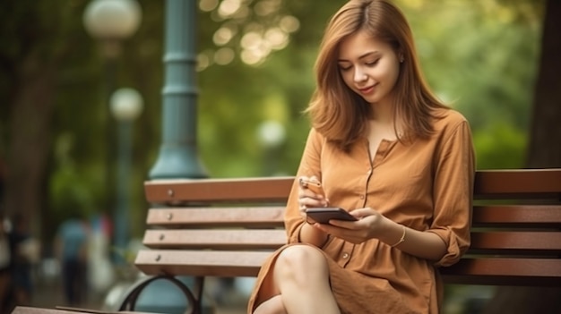 Stockfoto Smartphone-Benutzer Frau Hintergrund mit Smartphone