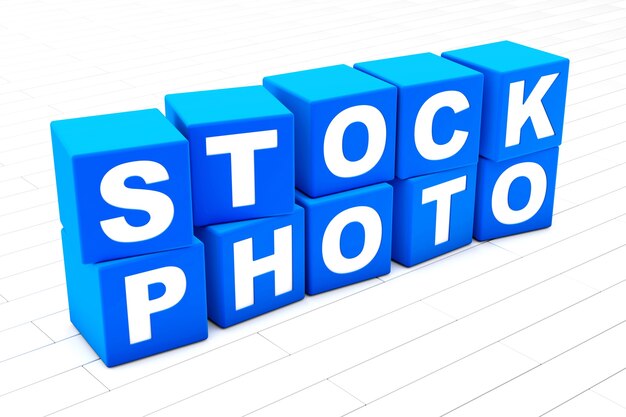 Stockfoto Wortillustration