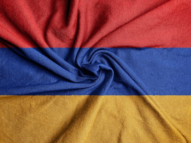 Stoffflagge Armeniens Nationalflagge Armeniens