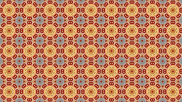 Stoffmotiv Songket-Motiv Batikmotiv Kaleidoskopmuster Ornament