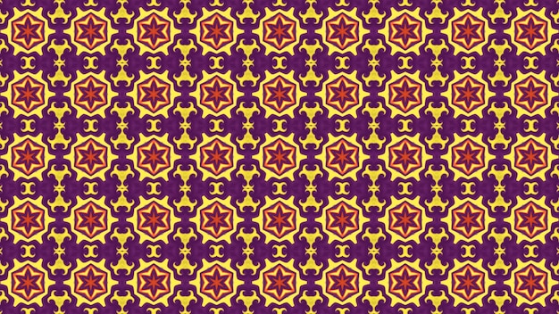 Stoffmotiv Songket-Motiv Batikmotiv Kaleidoskopmuster Ornament