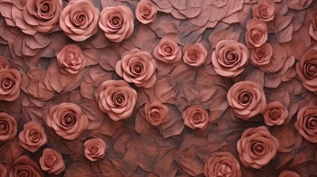 Stone Copper Rose textura de fundo em branco para design