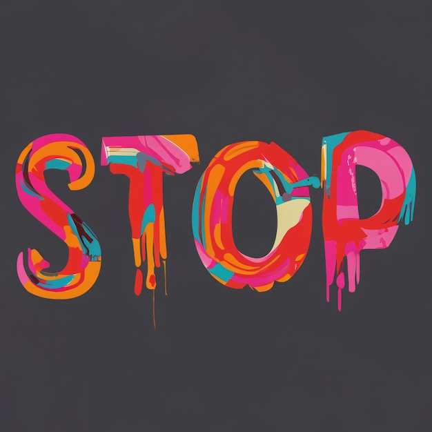 Stop-Hilfsmittel-Schild