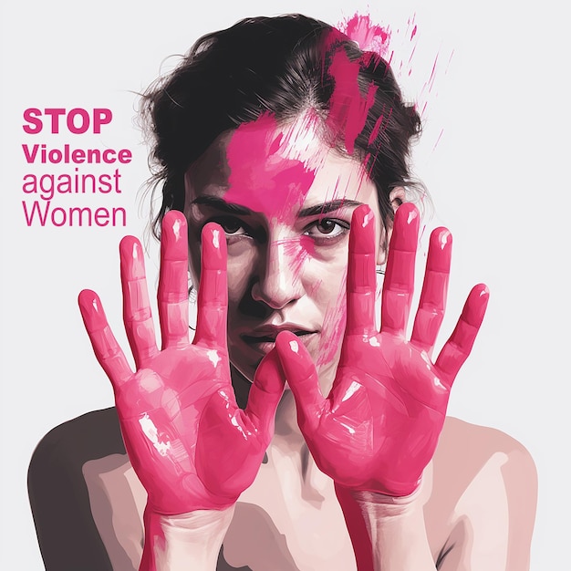 Stoppt Gewalt gegen Frauen. Internationaler Tag zur Beseitigung von Gewalt gegen Frauen