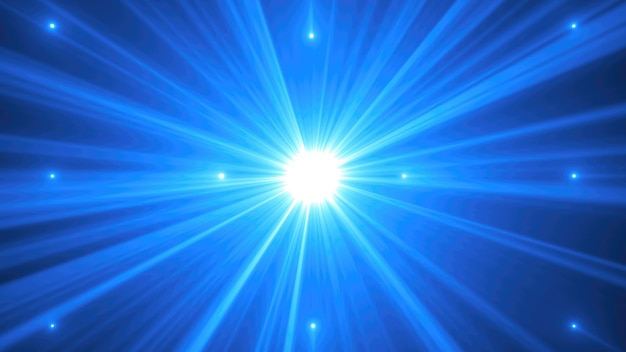 Strahlen von Punktlicht Abstrakter Hintergrund