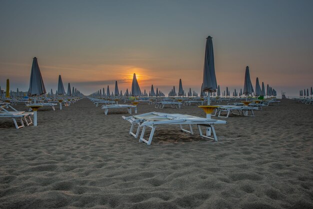 Strand am Morgen