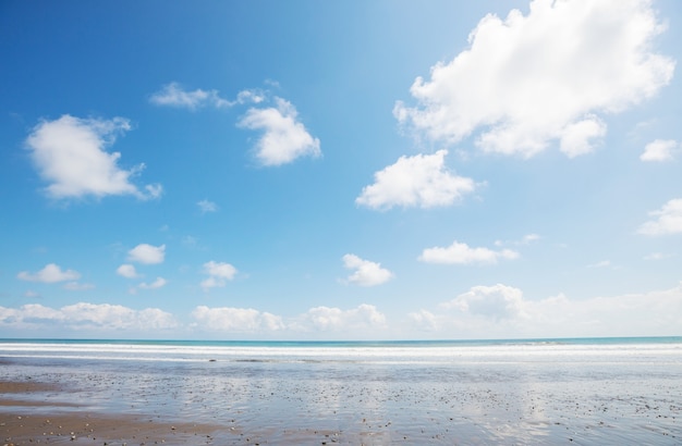 Strand an der Küste des Ozeans