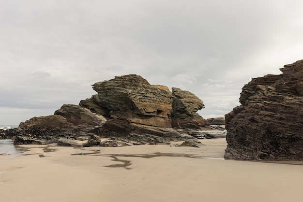 Strand der Kathedralen Galizien Spanien