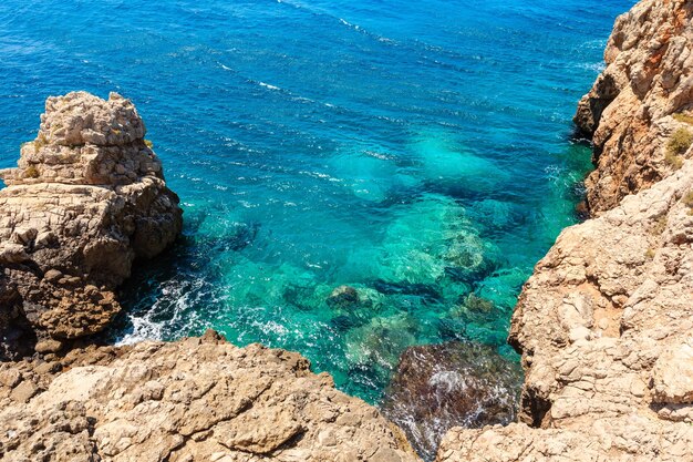 Strand Montagna Spaccata Salento Italien