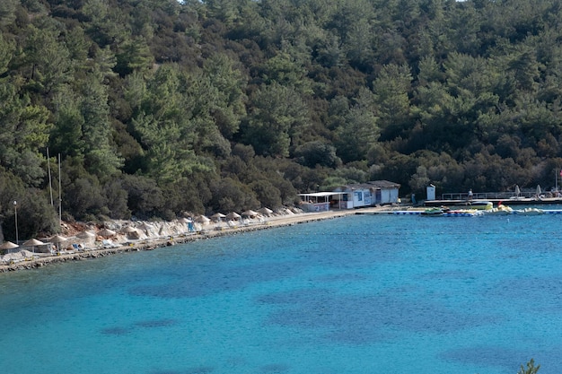 Strand und Meer Hintergrund