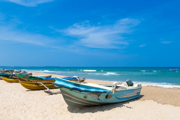 Strand und tropisches Meer