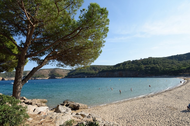 Strand von Begur, Costa Brava, Provinz Girona, Spanien