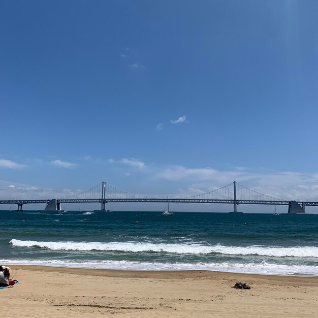 Foto strand von busan