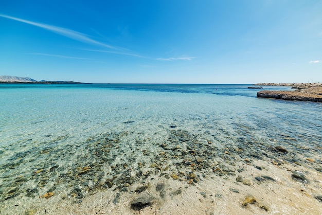 Strand von Cala d'Ambra an der Costa Smeralda Italien