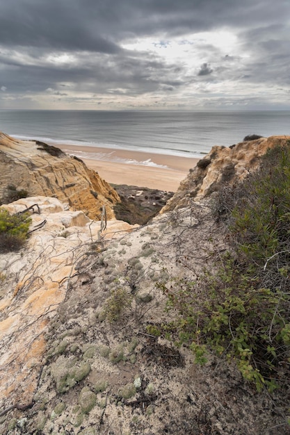 Strand von Mazagon in der Provinz Huelva Spanien Einer der schönsten Strände Spaniens