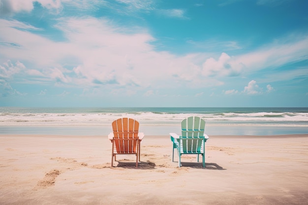 Strandglückseligkeit eine ruhige Flucht Strandlandschaft Foto