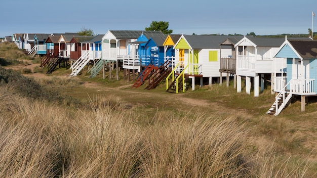 Strandhütten in Hunstanton Norfolk