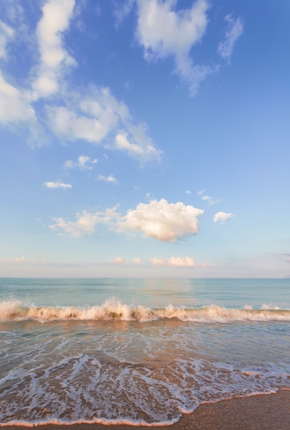 Strandsand des Meeres