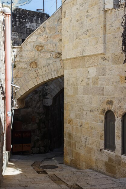 Straße der Altstadt in Jerusalem