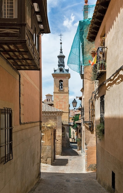 Straße der Altstadt von Toledo