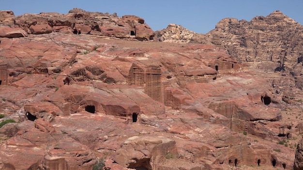 Straße der Fassaden in Petra Jordan World Heritage Site