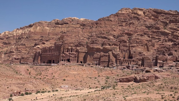 Straße der Fassaden in Petra Jordan World Heritage Site