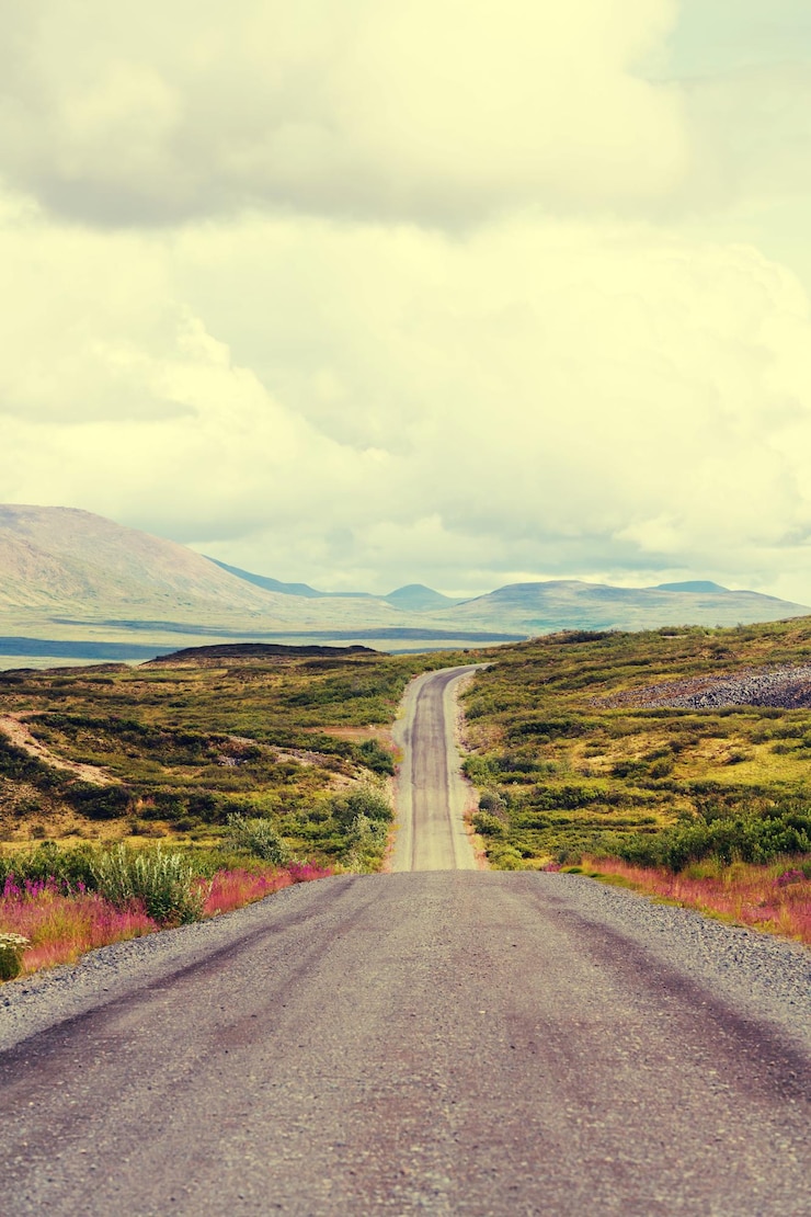 Foto straße in alaska