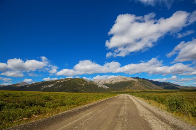 Straße in Alaska