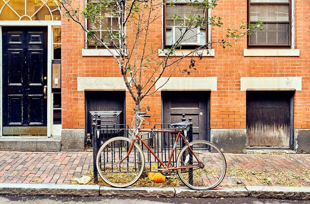 Straße in Beacon Hill Nachbarschaft Boston