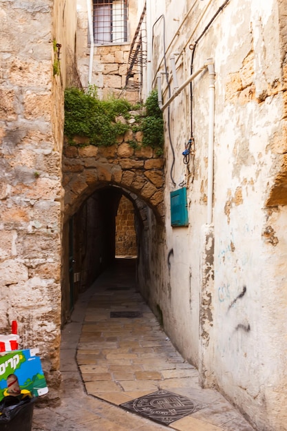 Straße in der Altstadt von Akko